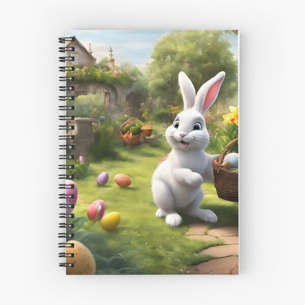 Item preview, Whimsical Easter Scene designed and sold by Pixel Press Prints.
