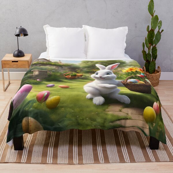 Item preview, Whimsical Easter Scene designed and sold by Pixel Press Prints.