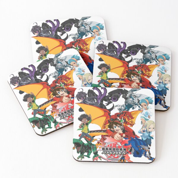 Item preview, Bakugan Battle Brawlers Characters 2 HD Throw Blanket designed and sold by VarshaBoga12.