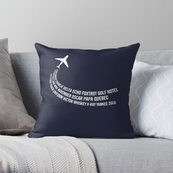 airplane decorative pillow