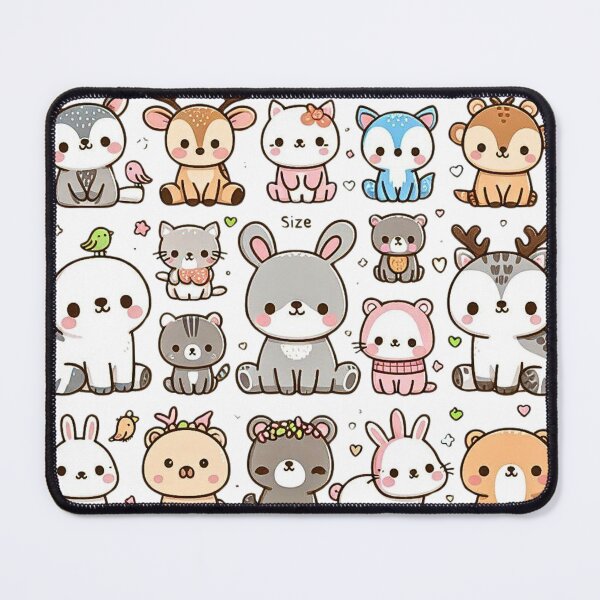 Item preview, cuteanimals T-shirt designed and sold by tounm.