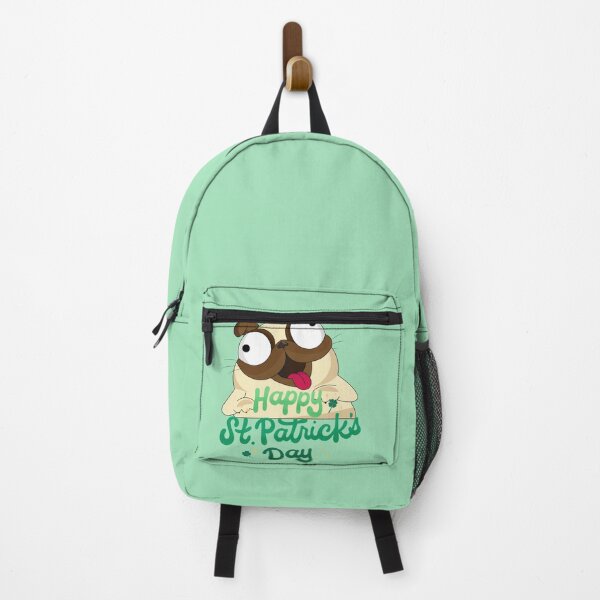 Item preview, st patrick's day dog ​​pug designed and sold by Vilemo.