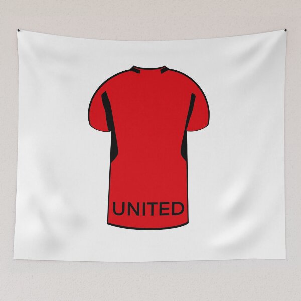 Item preview, UNITED : Red jersey design for Manchester United fans designed and sold by GrizzlyCollective.