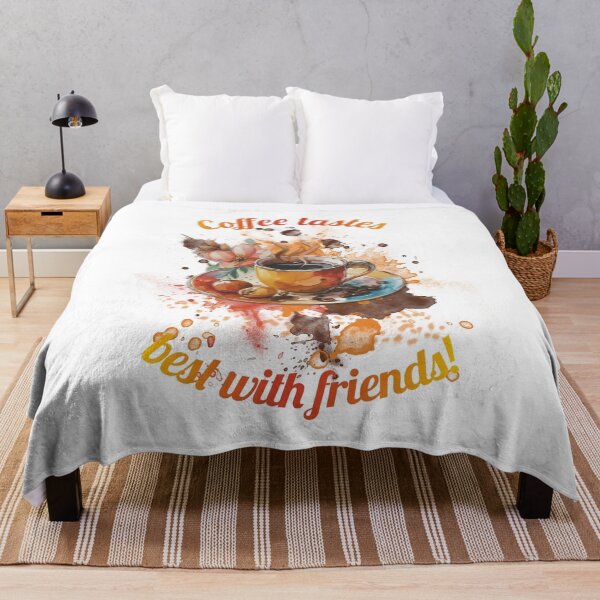 Item preview, Cup of coffee with coffee beans lying next to it designed and sold by HarridanCreates.