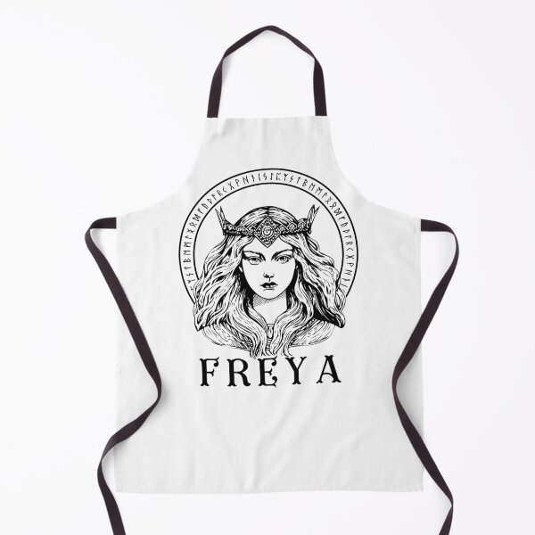 Item preview, Freya Viking Goddess of Norse Mythology Freyja runes designed and sold by Lady-Frost.