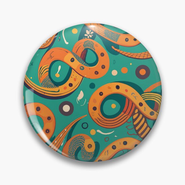 Item preview, Cute Decorative Squiggly Line designed and sold by Tamas Das.