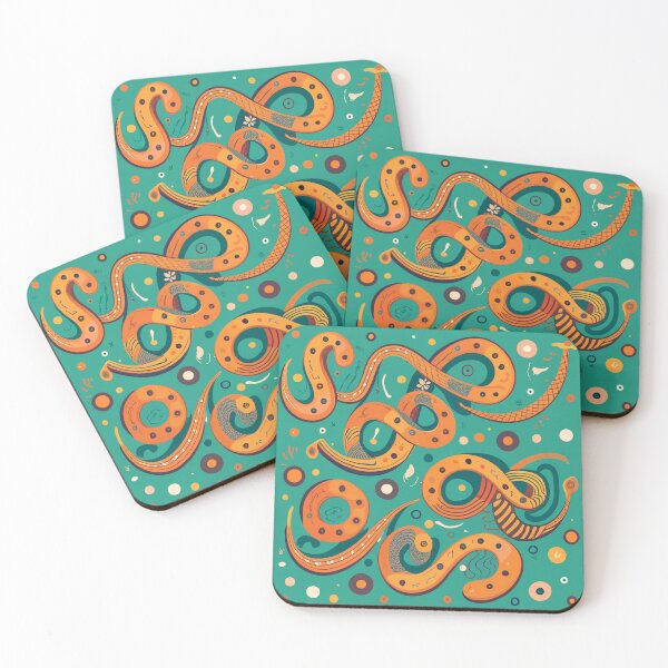 Item preview, Cute Decorative Squiggly Line designed and sold by Tamas Das.