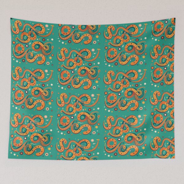 Item preview, Cute Decorative Squiggly Line designed and sold by Tamas Das.
