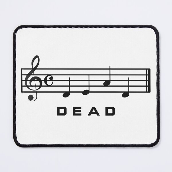 Item preview, Dead - For musicians and music fans designed and sold by TilmanTrades.