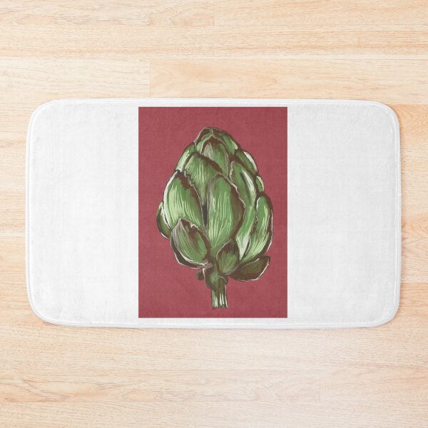 Item preview, still life of a vegetable on a red background designed and sold by ElCookie.
