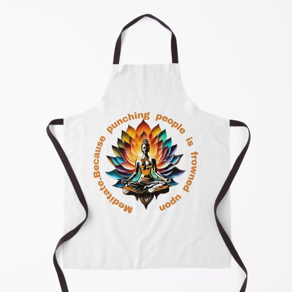 Item preview, Meditate. Because Punching People In The Face Is Frowned Upon designed and sold by Coolparrotgirl.