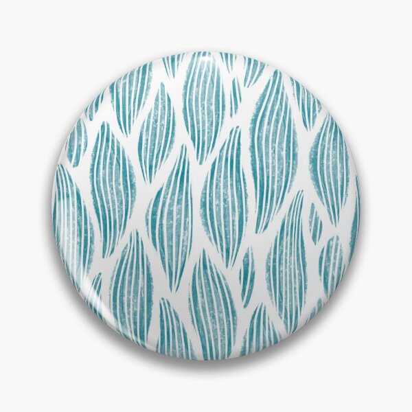 Item preview, Leaves lines vertically striped in turquoise, light blue designed and sold by Katj-A-Studio.