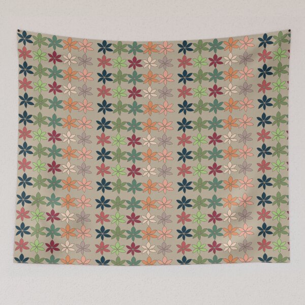 Item preview, Colorful Floral Pattern designed and sold by Nisha Prabhu.