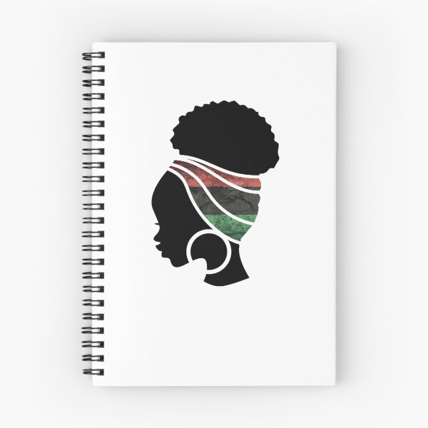 Item preview, Afro Woman with Pan African Flag, Black History  designed and sold by Logiamerch.
