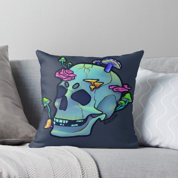 Item preview, Glowing mad skull designed and sold by Bovinae Art.