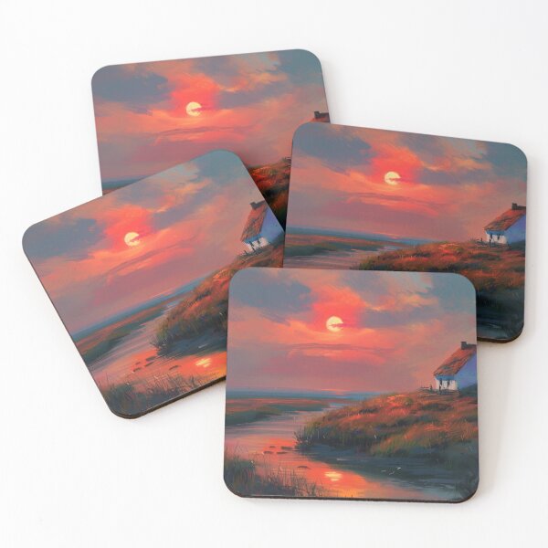 Item preview, Sunset And Small House designed and sold by TorpStore.