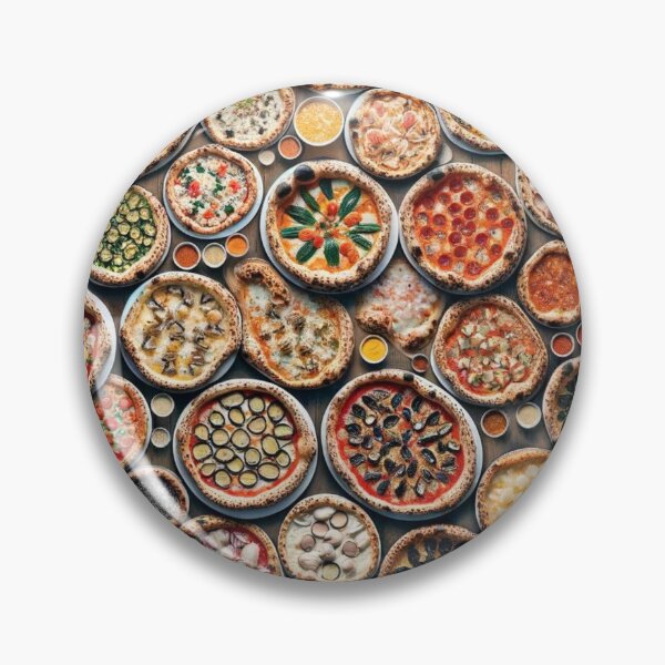 Item preview, The Pizza Mosaic: A Gastronomic Tapestry designed and sold by LuxProCoolShirt.