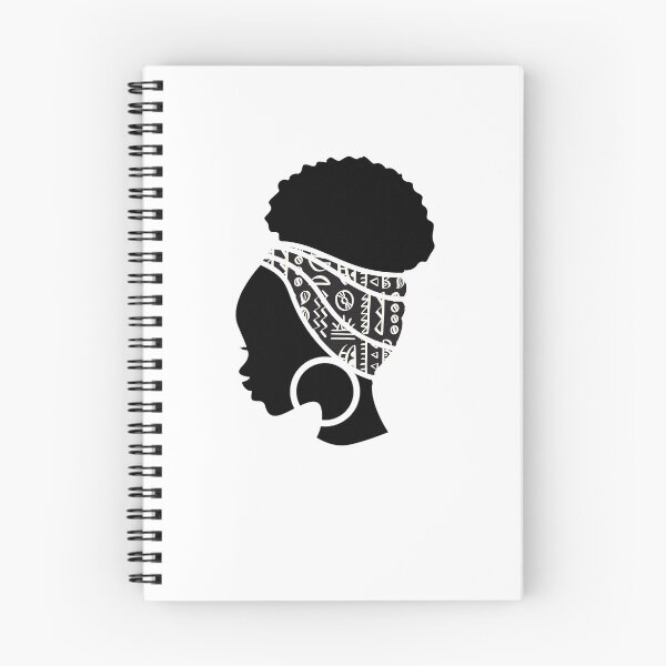 Item preview, Afro Woman with African Patten, Black History  designed and sold by Logiamerch.
