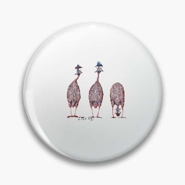 Item preview, Three Emu Family designed and sold by EJCairns.