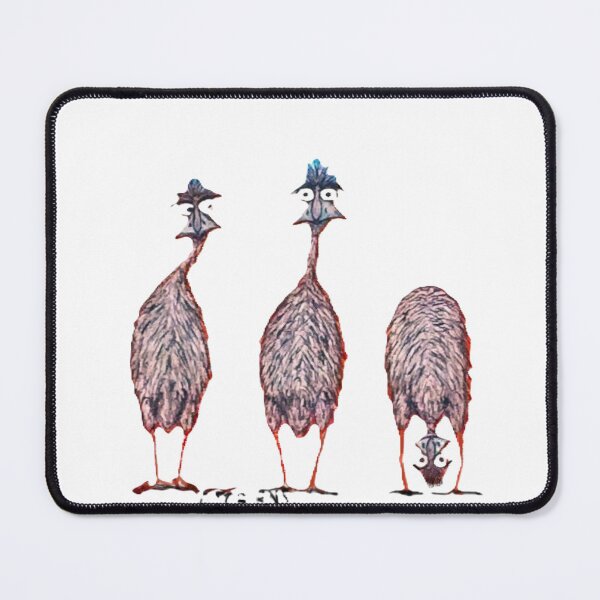 Item preview, Three Emu Family designed and sold by EJCairns.