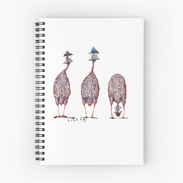 Item preview, Three Emu Family designed and sold by EJCairns.
