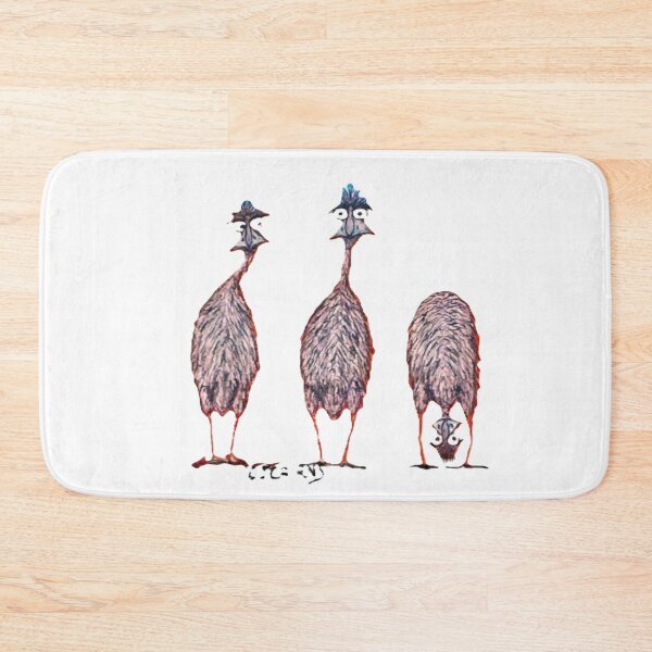 Item preview, Three Emu Family designed and sold by EJCairns.