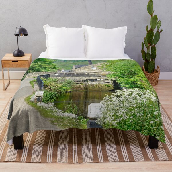 Item preview, Rochdale Canal Hebden Bridge  designed and sold by Alisonchambers2.