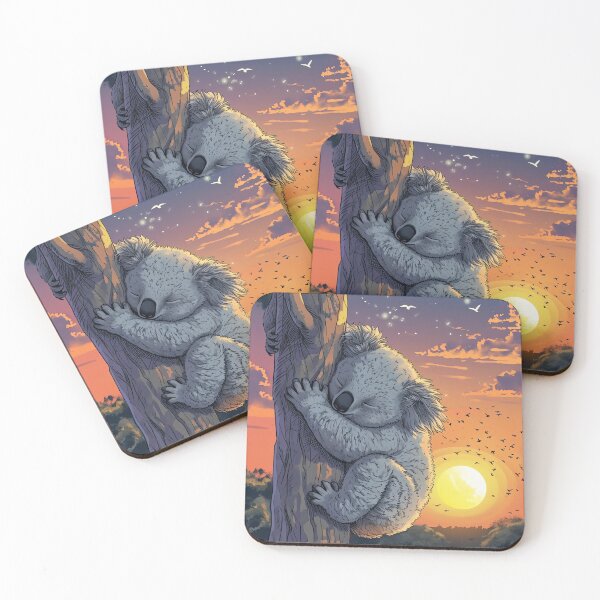 Item preview, Sleepy Koala Sunset designed and sold by cute-animals99.