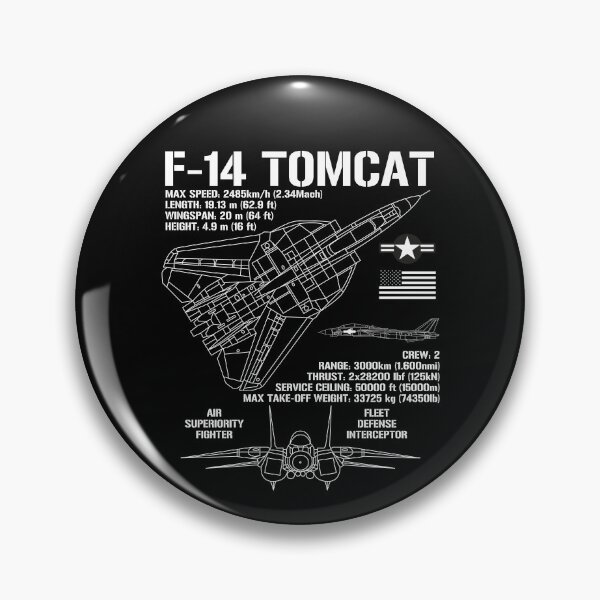 Item preview, F-14 Tomcat Fighter Jet Specs Military Airplane F14 Tomcat Gear designed and sold by DynamicDesign.