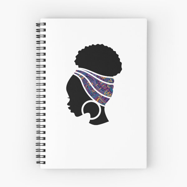 Item preview, Afro Woman with African Patten, Black History  designed and sold by Logiamerch.