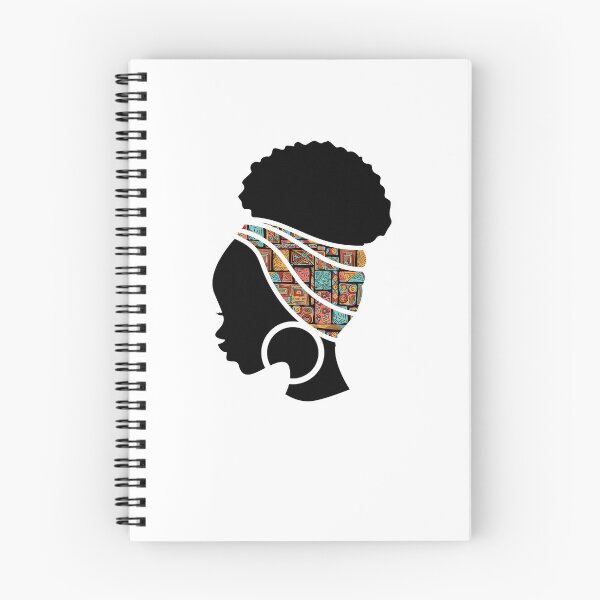 Item preview, Afro Woman with African Patten, Black History  designed and sold by Logiamerch.