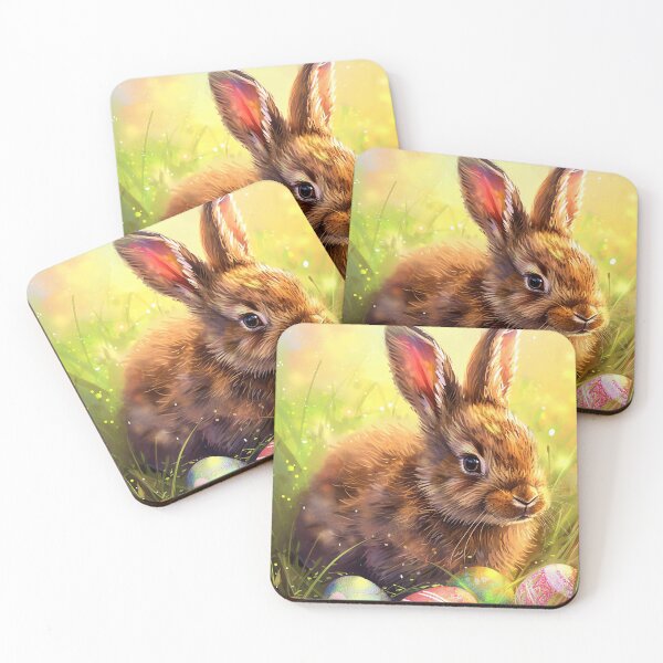 Item preview, Easter Bunny Delight designed and sold by cute-animals99.
