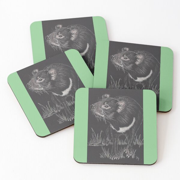 Item preview, Tasmanian devil, Scraper board image  designed and sold by Nature in Tasmania.