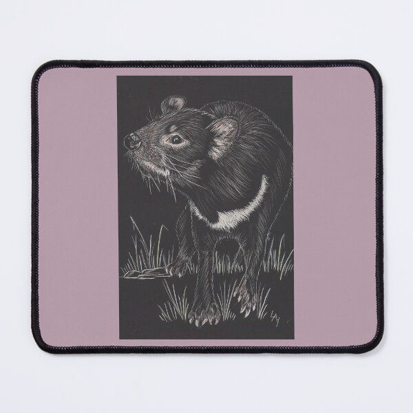 Item preview, Tasmanian devil, Scraper board image  designed and sold by Nature in Tasmania.