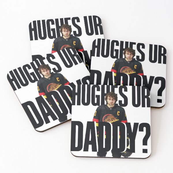 Item preview, Quinn "Hughes ur Daddy?" Hockey Shirt designed and sold by 10ecargs.