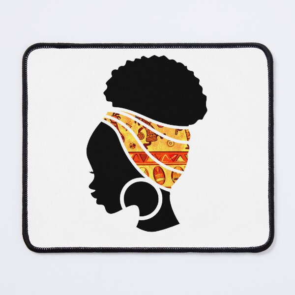 Item preview, Afro Woman with African Patten, Black History designed and sold by Logiamerch.