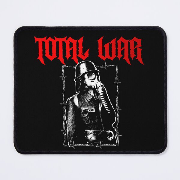 Item preview, Total War shirt gas mask horror apocalypse prison designed and sold by CryptWraith.