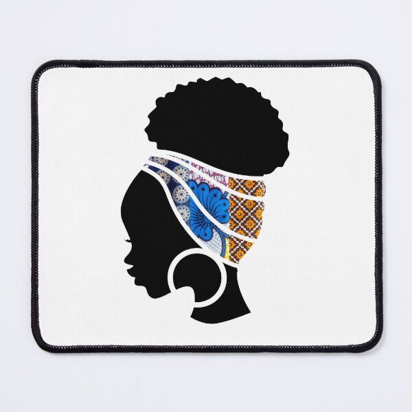 Item preview, Afro Woman with African Patten, Black History designed and sold by Logiamerch.
