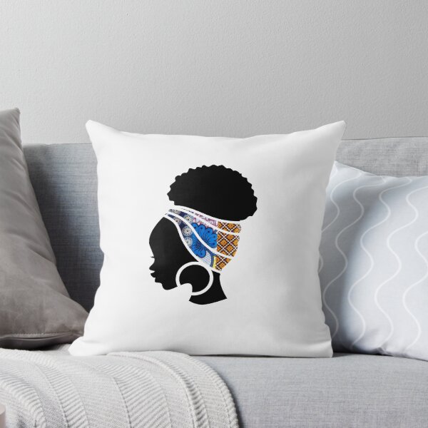 Item preview, Afro Woman with African Patten, Black History  designed and sold by Logiamerch.