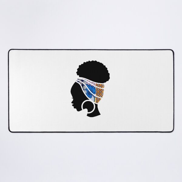Item preview, Afro Woman with African Patten, Black History  designed and sold by Logiamerch.