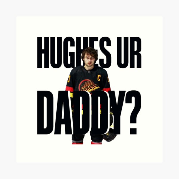 Item preview, Quinn "Hughes ur Daddy?" Flag Poster designed and sold by 10ecargs.