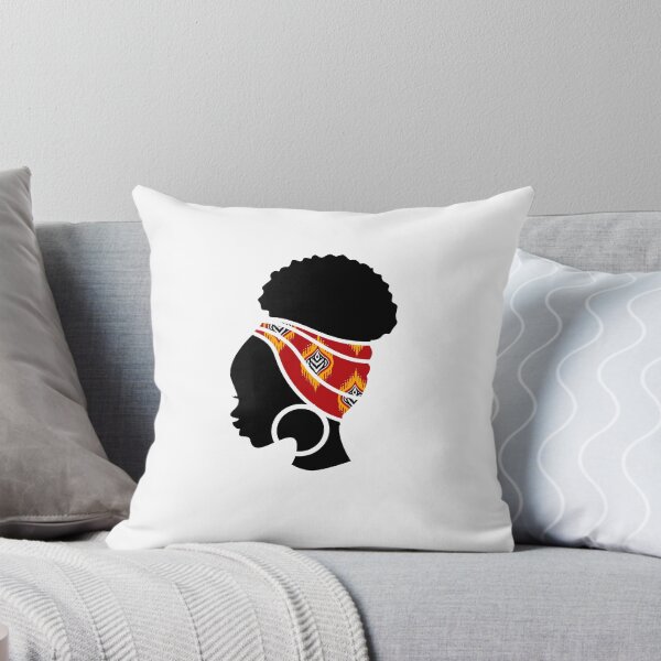 Item preview, Afro Woman with African Patten, Black History  designed and sold by Logiamerch.