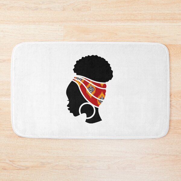 Item preview, Afro Woman with African Patten, Black History  designed and sold by Logiamerch.