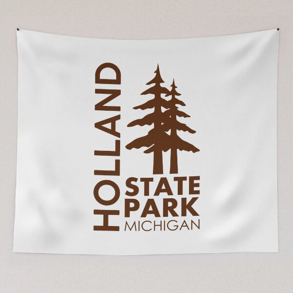 Item preview, Holland State Park Michigan Pines designed and sold by bivenart.
