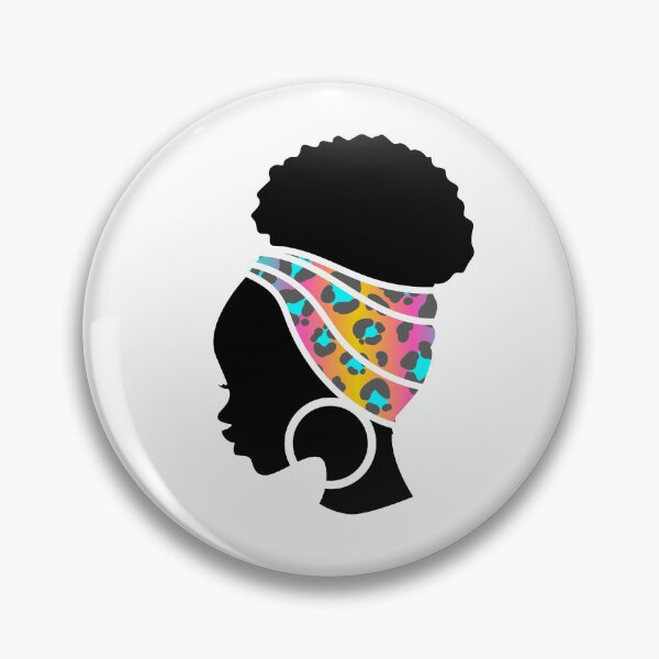 Item preview, Afro Woman with African Animal Patten, Black History  designed and sold by Logiamerch.