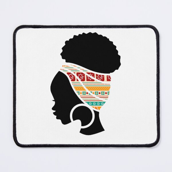 Item preview, Afro Woman with African Patten, Black History designed and sold by Logiamerch.