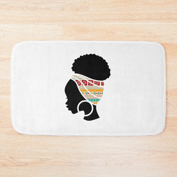 Item preview, Afro Woman with African Patten, Black History  designed and sold by Logiamerch.