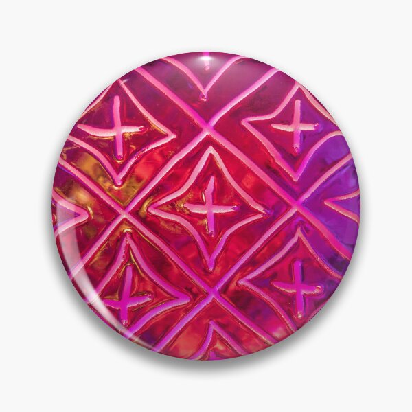Item preview, Neon pink and red pattern carved in an icesculpture - frozen art - nature and travel photography designed and sold by Christa Stroo Photography.