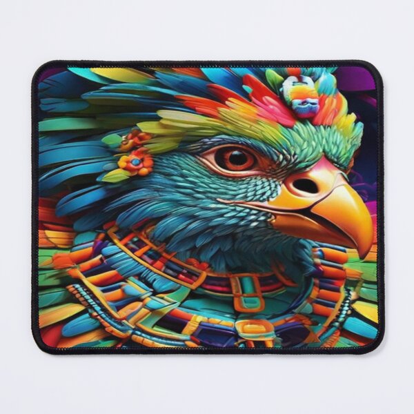 Item preview, Quetzal Huichol Art designed and sold by Atelier-Arcano.