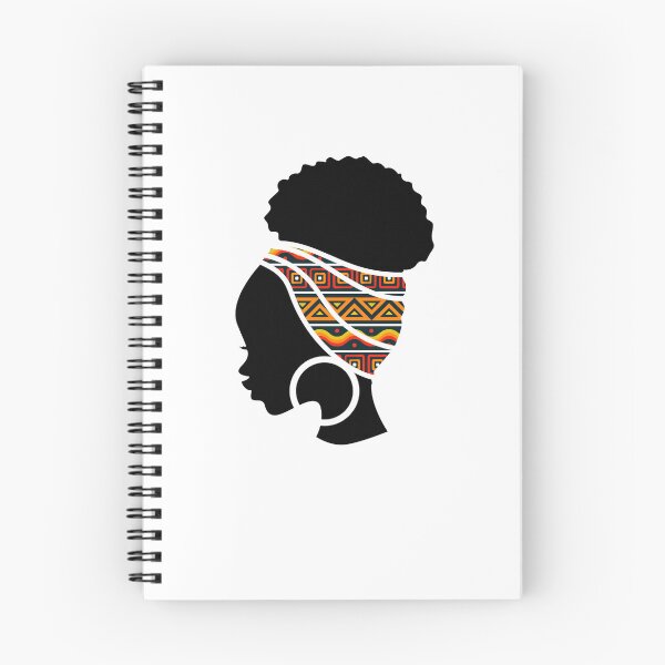 Item preview, Afro Woman with African Patten, Black History  designed and sold by Logiamerch.